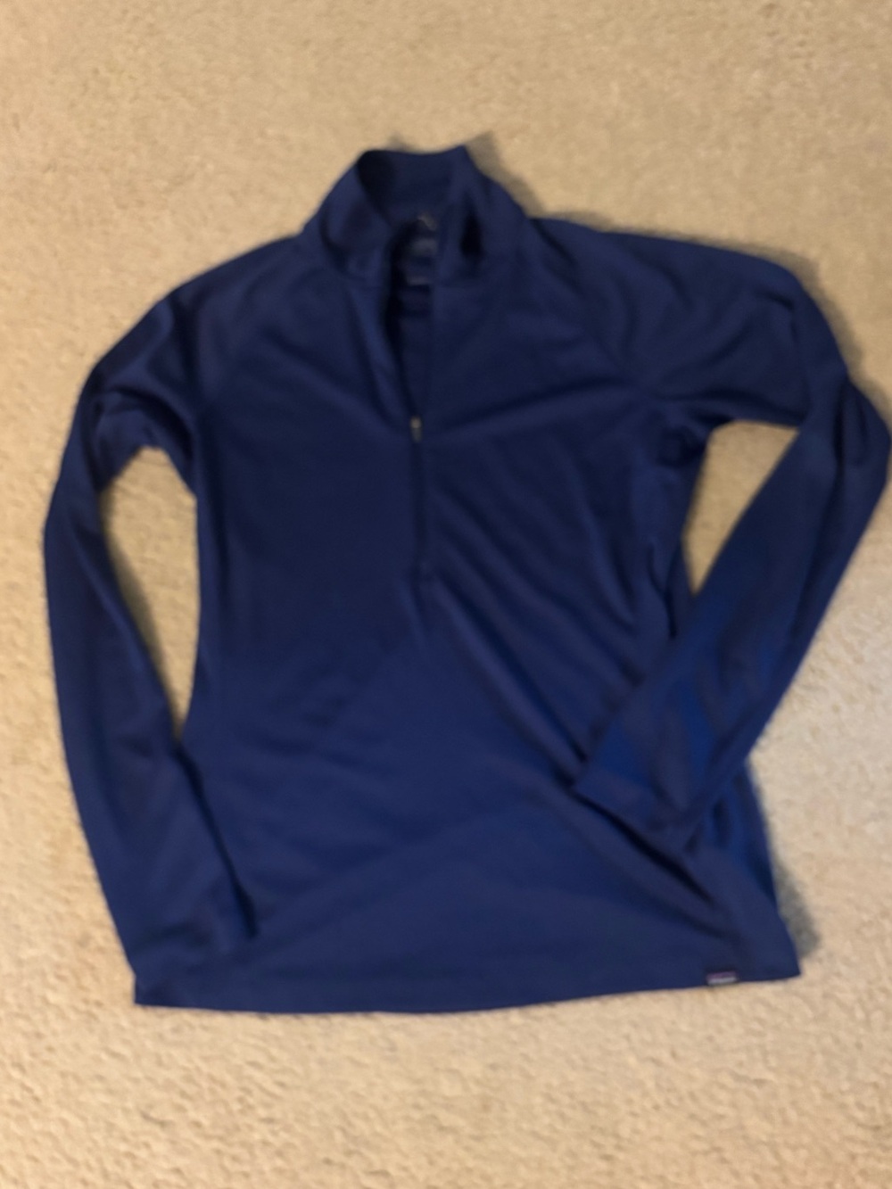 Patagonia Navy Midweight Base Layer Pullover